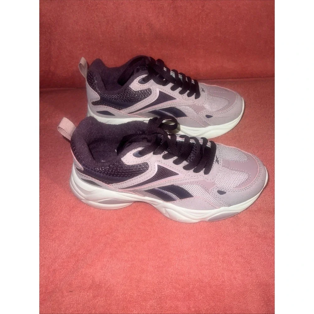 Reebok Girls Royal Charge Y2k Purple Sneakers Size 4